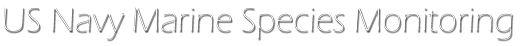 Marine Species Monitoring